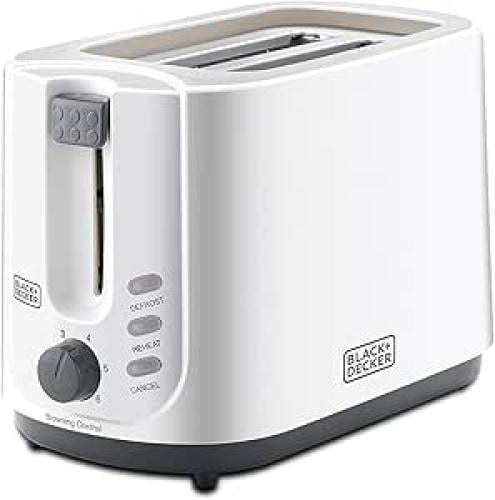 محمصة خبز ابيض 750 واط بلاك اند ديكر 750W COOL TOUCH 2 SLICE