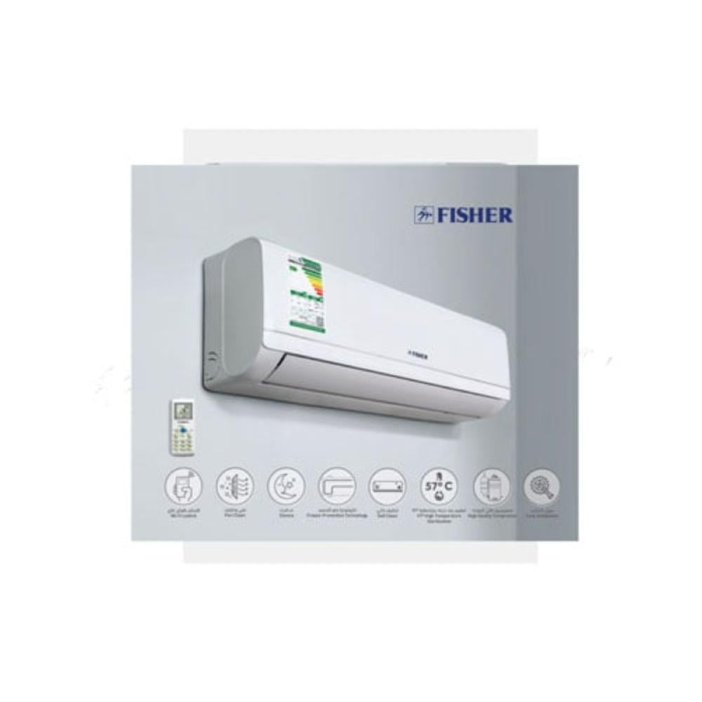 فيشر مكيف سبليت انفرتر - 27400 وحدة - بارد فقط - أبيض - FSAC-FT30C