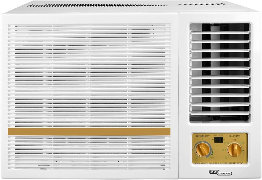 مكيف شباك حار بارد 1.5 طن سوبر جنرال KSGA19AER