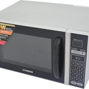 ميكرويف فيشر 30 لتر - 1000 واط - بدون شواية - تحكم باللمس - فضي - FEM-S7530V