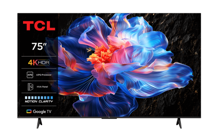 تلفزيون ال أي دي 4K 75 بوصة تي سي ال تلفزيون جوجل 4K HDR 60 هرتز صنع في الصين 75P6k