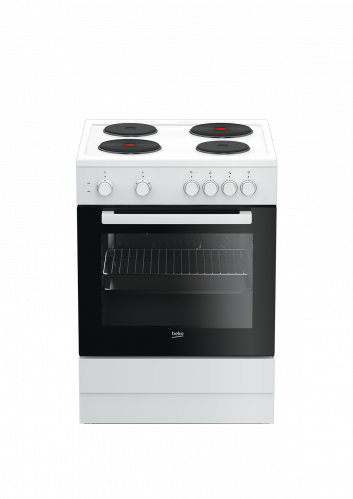 طباخ قائم بيكو 4 عيون كهربائي FSS66000GW