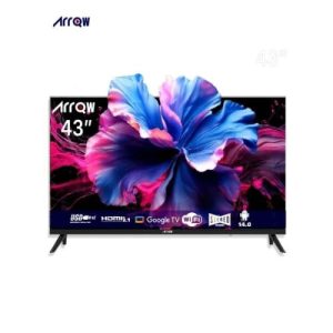 ارو شاشة 43 بوصة سمارت بدقة FHD - تقنية QLED - نظام تشغيل Android 14 - موديل RO-43LPSQ